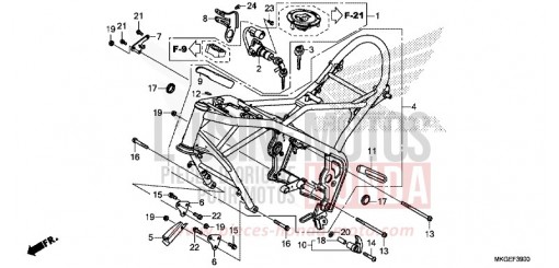 FRAME BODY CMX500A2L de 2020